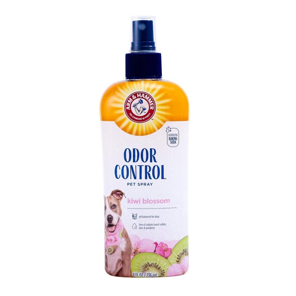 Super Deodorizing Spray For Dogs Fresh Kiwi Blossom Scent Odor Eliminator